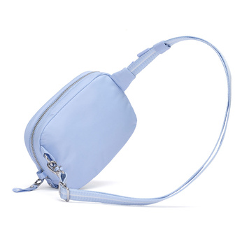 Small 2-in-1 anti-theft women's handbag Pacsafe W - Serenity Blue