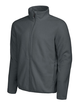 Bluza męska Warren Full Zip  D.A.D - Szary