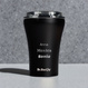Ceramic-coated thermal Coffee Mug Dr.Bacty Apollo 227 ml  - black