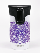 Contigo West Loop Mini 300ml Thermobecher - Glamour - Weiß Metallic