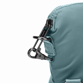 Foldable women's anti-theft bag Pacsafe CX - mint