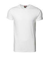 T-Shirt Rib 1x1 Brand ID, weiß