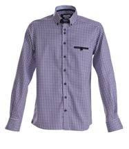 Purple shirt with a bowtie, size 41 slim fit, by FROST, purple.