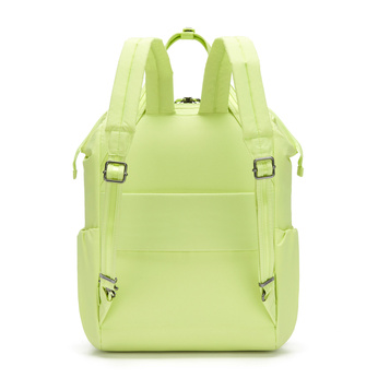Pacsafe Citysafe CX Econyl Anti-Diebstahl-Rucksack für Frauen - lindgrün