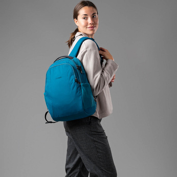 Pacsafe LS350 Anti-Diebstahl-Stadt-Rucksack - türkis