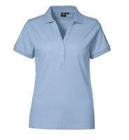 ID, blue polo T -shirt