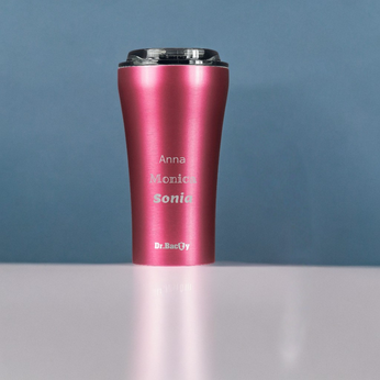 Ceramic-coated thermal Coffee Mug Dr.Bacty  Apollo 2.0 360 ml - Pink