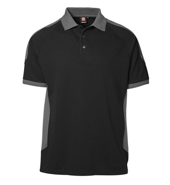 Pro Wear Polo Shirt Contrast Black