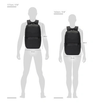 Anti-theft urban backpack Pacsafe Metrosafe X 25L - dark grey