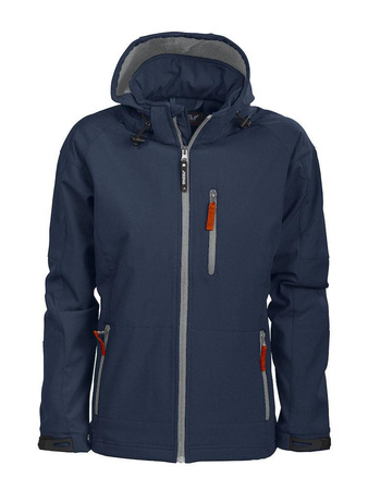 Softshell Damenjacke Grizzly Tulsa Lady D.A.D - Dunkelblau