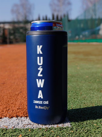 Kaffee-Thermobecher 2-in-1 Dr.Bacty Notus 360 ml - Kuźwa - marineblau