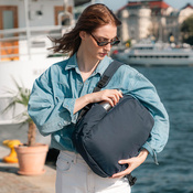 Pacsafe V 16 L anti-theft city backpack - Ocean