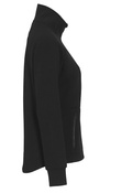 Unzipped women's sweatshirt Anzac Fz Collar Woman D.A.D - Black.