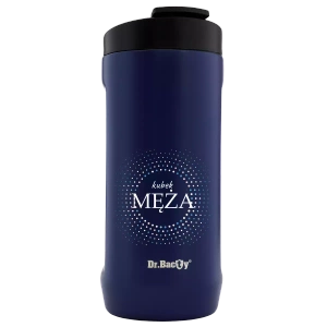 Coffee thermal mug, Dr. Bacty notus of her husband - navy blue