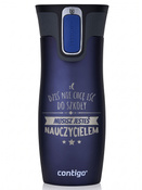 Contigo West Loop 2.0 470ml Thermal Mug - You Are a Teacher - Matte Navy Blue