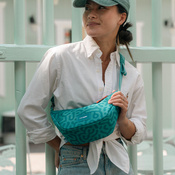 Anti-theft urban bag Pacsafe Go Lunar - turquoise
