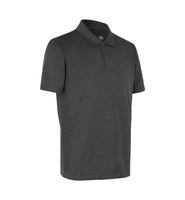 Polo-Shirt, aktiv, von der Marke ID - Grau Melange