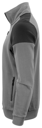 Rozpinana bluza Prime  Sweatvest marki Printer - Szaro - czarna