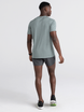 Running shorts with 2-in-1 SAXX HIGHTAIL underwear - graphite.