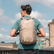 Anti-theft laptop backpack Pacsafe Vibe 25l - beige