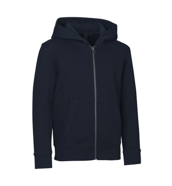 Rozpinana bluza z kapturem CORE, dzieci ID - Granatowy