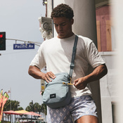 Folding anti-theft women's handbag Pacsafe Go - mint