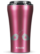 Kubek termiczny na kawę Dr.Bacty Apollo 2.0 - 360 ml - Pink - Ptaszkowe love