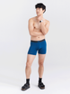 Herren-Schnelltrocknungsboxershorts SAXX VIBE super soft - marineblau