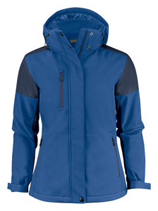 Zweifarbige wattierte Softshelljacke Prime Padded Softshell Lady von Printer - Blau - Dunkelblau.