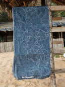 Dr.Bacty 70x140 beidseitig schnell trocknendes Handtuch - Map