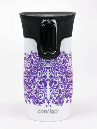 Contigo West Loop Mini 300ml Thermobecher - Glamour - Weiß Metallic