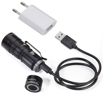 TROIKA taschenlampe eco beam - schwarz