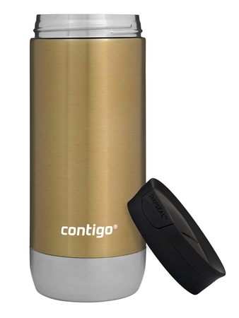 Kubek termiczny na kawę Contigo Huron 2.0 470ml - Na 40 urodziny - Złoty