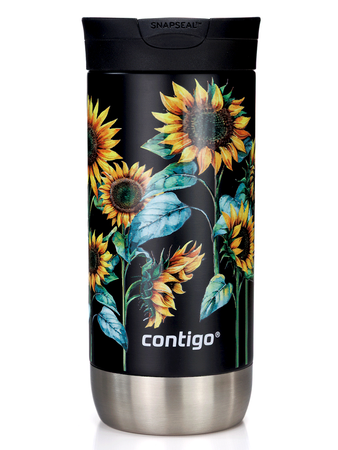 Kubek termiczny na kawę Contigo Huron 2.0 470ml - Słoneczniki