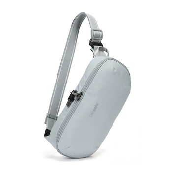 Biodrówka saszetka wodoodporna antykradzieżowa Pacsafe V - szara