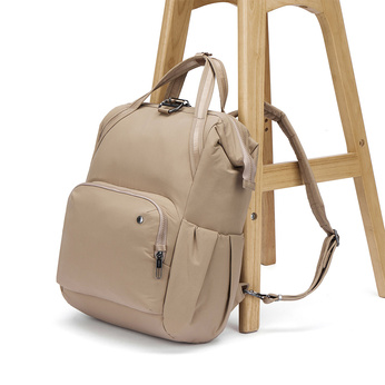 Anti-theft backpack Pacsafe CX - taupe