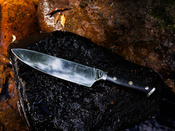 Ekskluzywny Nóż Santoku Aka Tori Osaka Pro 8" ze Stali Damasceńskiej – Prezent Biznesowy z Opcją Graweru