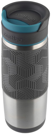 Kubek termiczny Contigo Transit (Metra) 470ml Srebrny