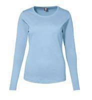 Interlock T-Shirt Long-Sleeved Light Blue