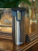Contigo West Loop 2.0 Thermobecher 470ml - Latte- Hund