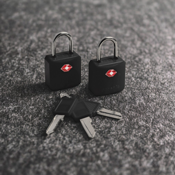 Kłódka bagażowa antykradzieżowa z systemem TSA Pacsafe Prosafe 620 - 2 sz. - czarne