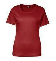 T-shirt - splot interlock marki ID, Czerwony