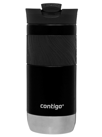 Thermoskanne Contigo Byron 2.0 470ml - Schwarz Blitz