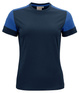 Moderne Prime T Lady T-Shirt der Marke Printer - Dunkelblau - Blau.