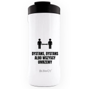 Thermal mug Dr. Bacty Notus distance - white
