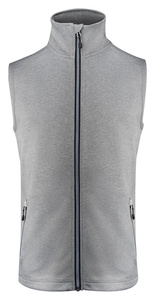 Powerslide Sleeveless Vest Printer Red - Gray melange.