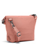 The foldable women's anti-theft handbag Pacsafe Citysafe CX Econyl® - pink.