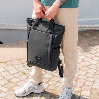 Plecak / Torba 2w1 antykradzieżowa Pacsafe Go 15 l - czarny