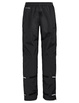 Damen Regenfischhose Vaude Yaras Regen Zip III - Schwarz