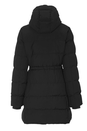 Gefütterter Damenparka mit Kapuze Dundas Parka Woman D.A.D – Schwarz